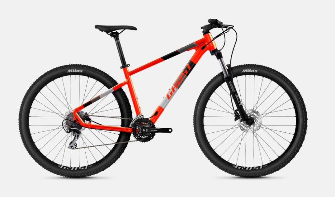 Ghost Kato Essential 27.5 - Red Black Gray